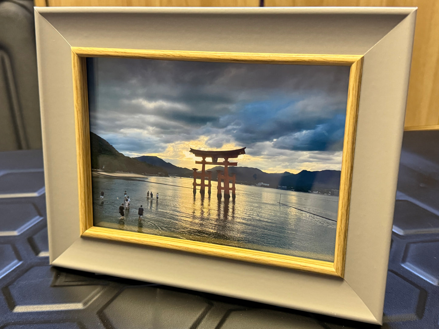 Otorii Gate in the Sea Itsukushima Japan