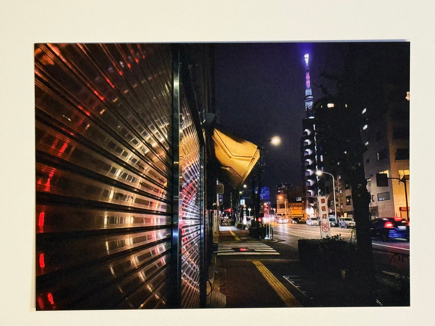 Tokyo SkyTree Reflections Postcard
