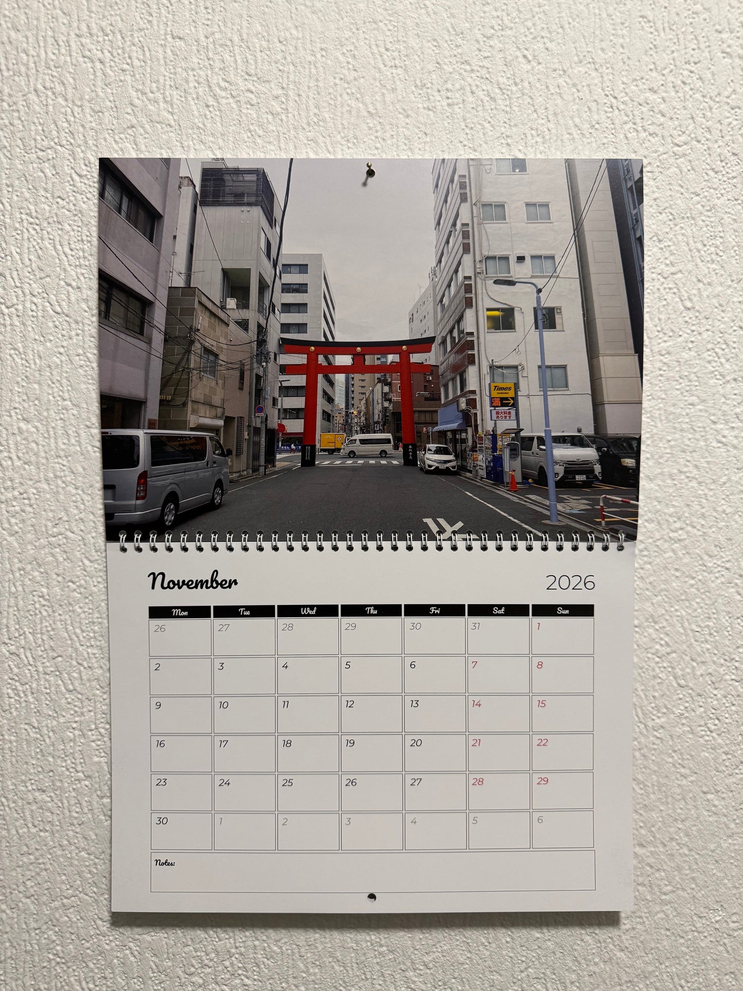 2026 Japan Photo Calendar